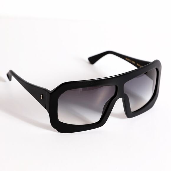 MONACLE ORDER BLOOD & TEARS Limited Edition Black Framed Shield Sunglasses main image 7
